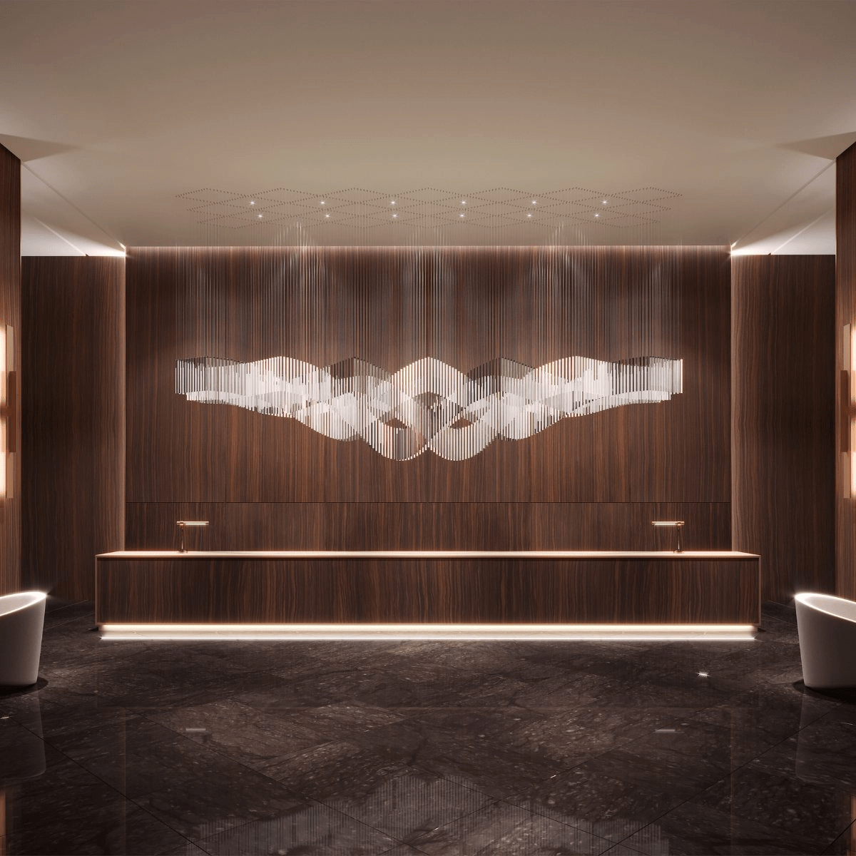 Lucanielle Diamond Cloud  Strata Customize Chandelier