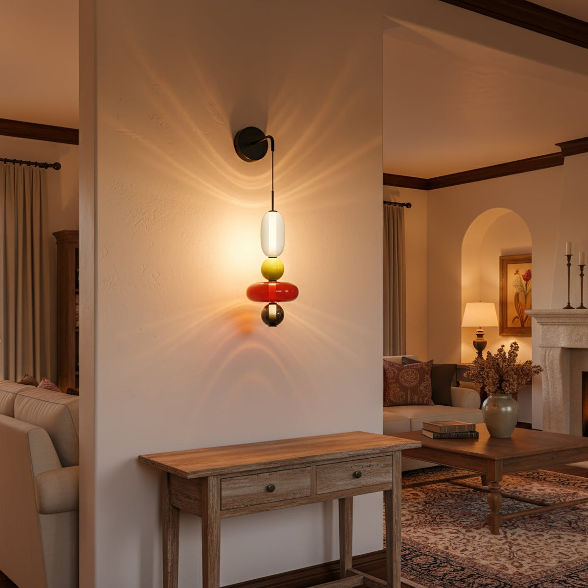 Ralvyn Glass Wall Light