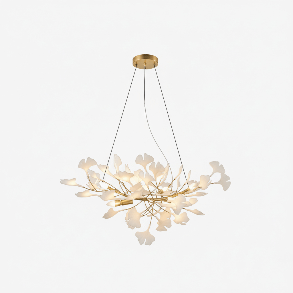 Fioraford Bloom Gingko Chandelier