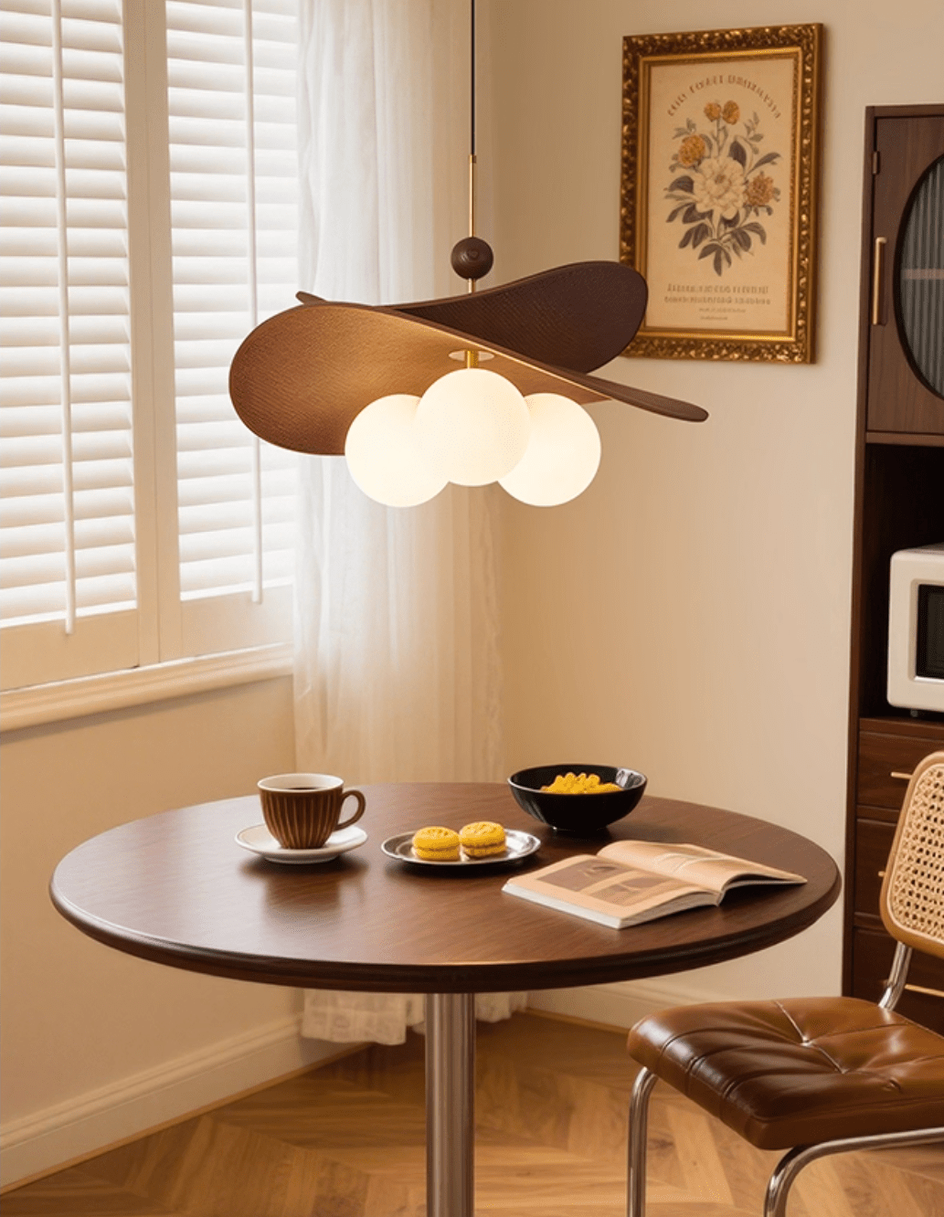 Bloom Petals Chandelier - Neutral Decor