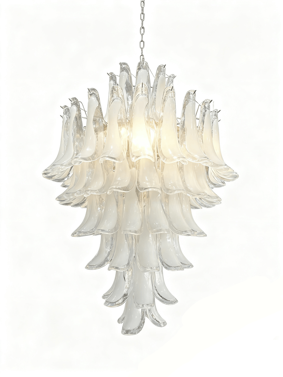 Orlian Glass Petals Pendant Lamp