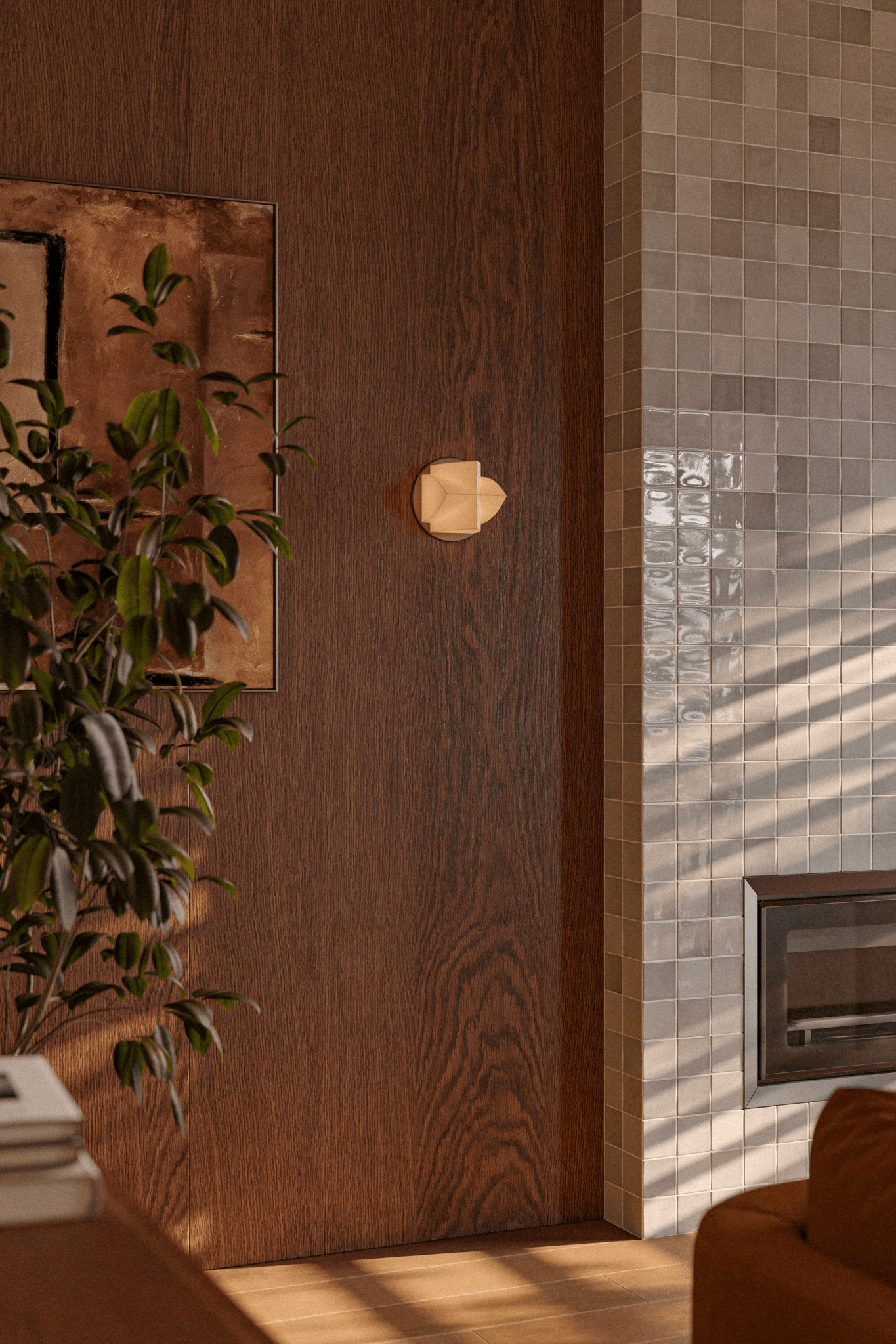 Silverborne Iron Indoor Wall Light