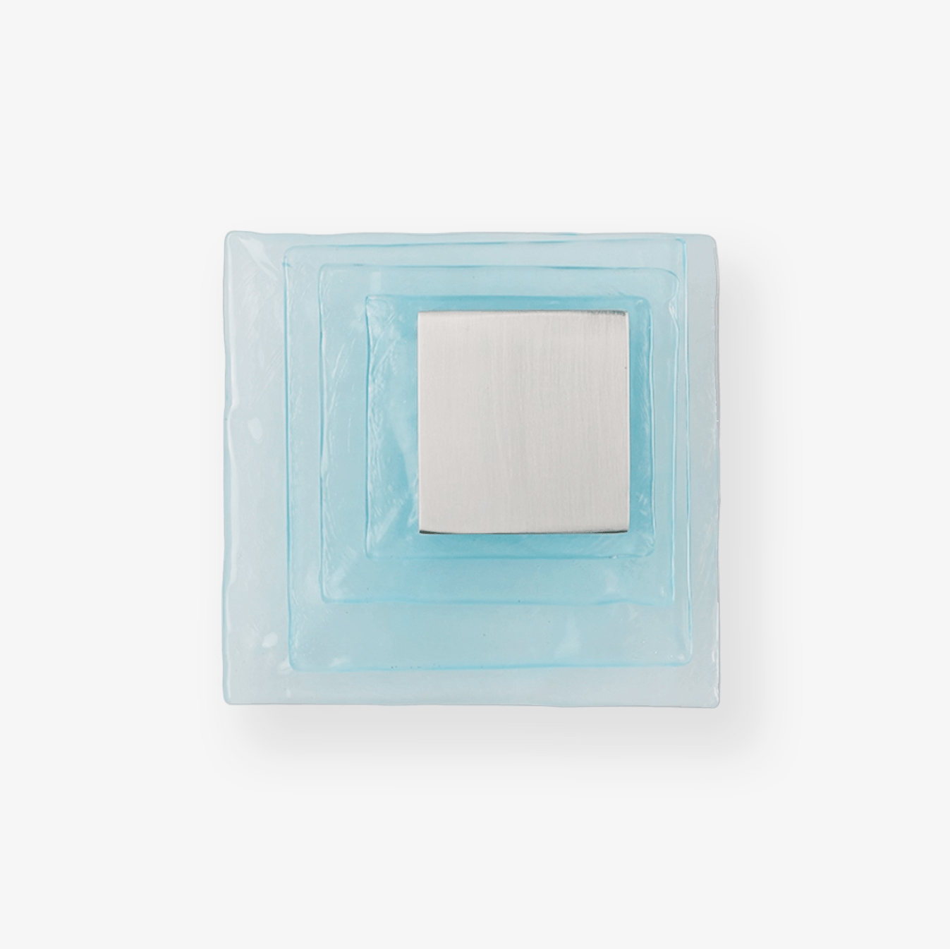 Cleo Glass Water Cube Cascade Sconce