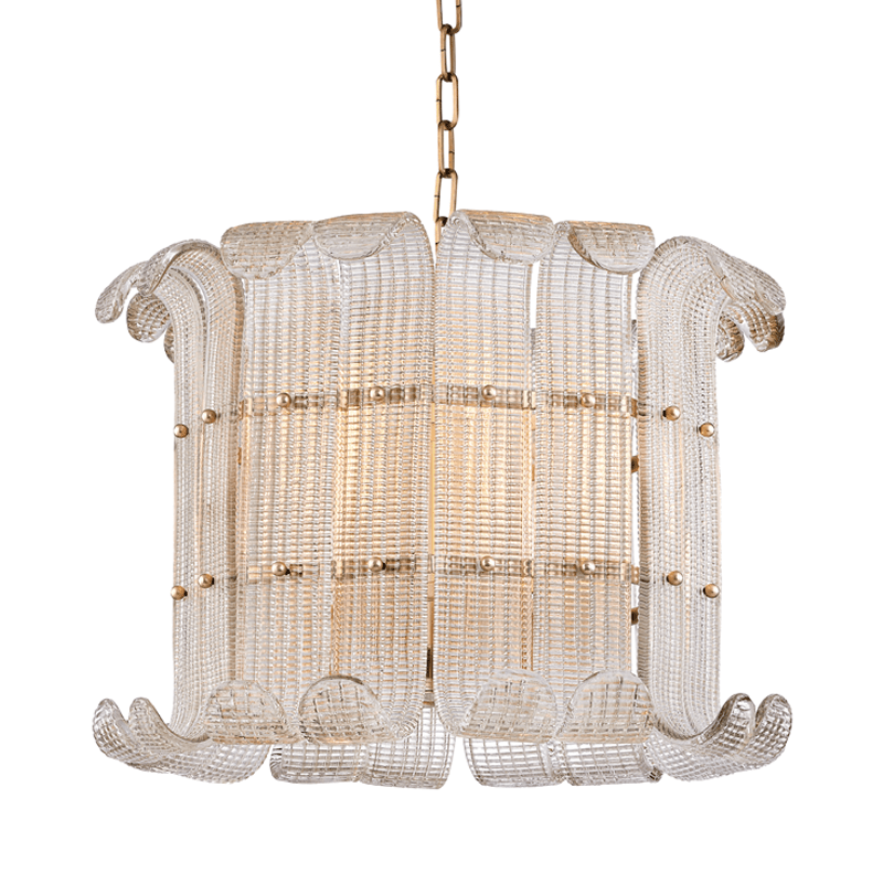 Nala Luxurious Champagne Glass Brasher Chandelier