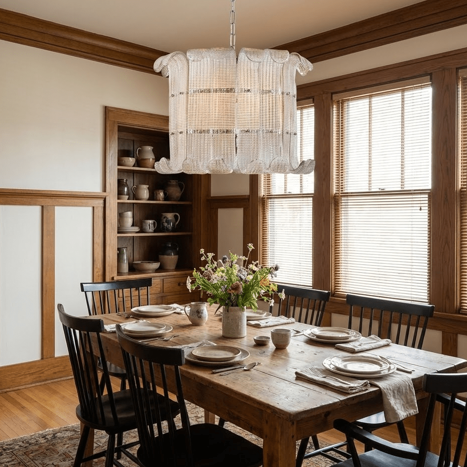 Nala Luxurious Champagne Glass Brasher Chandelier