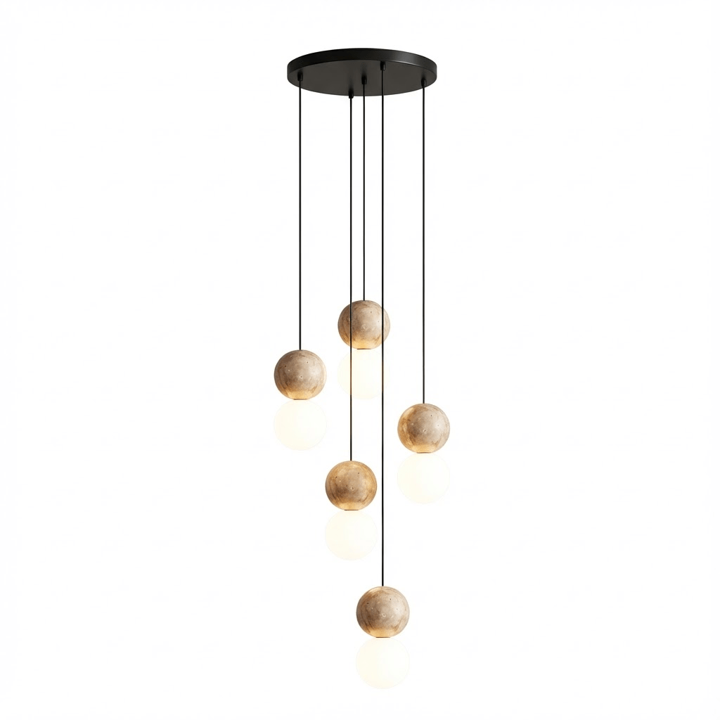 Beauview Travertine Pendant Light