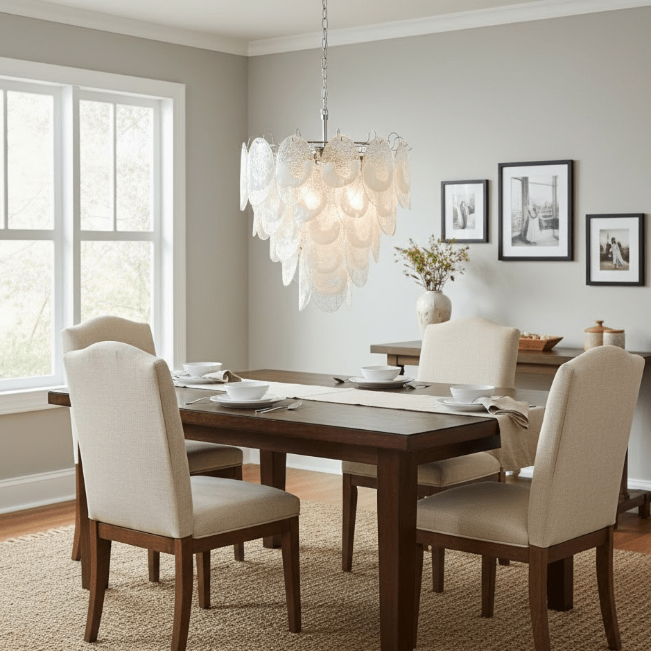 Jord Elegant Murano Glass Chandelier