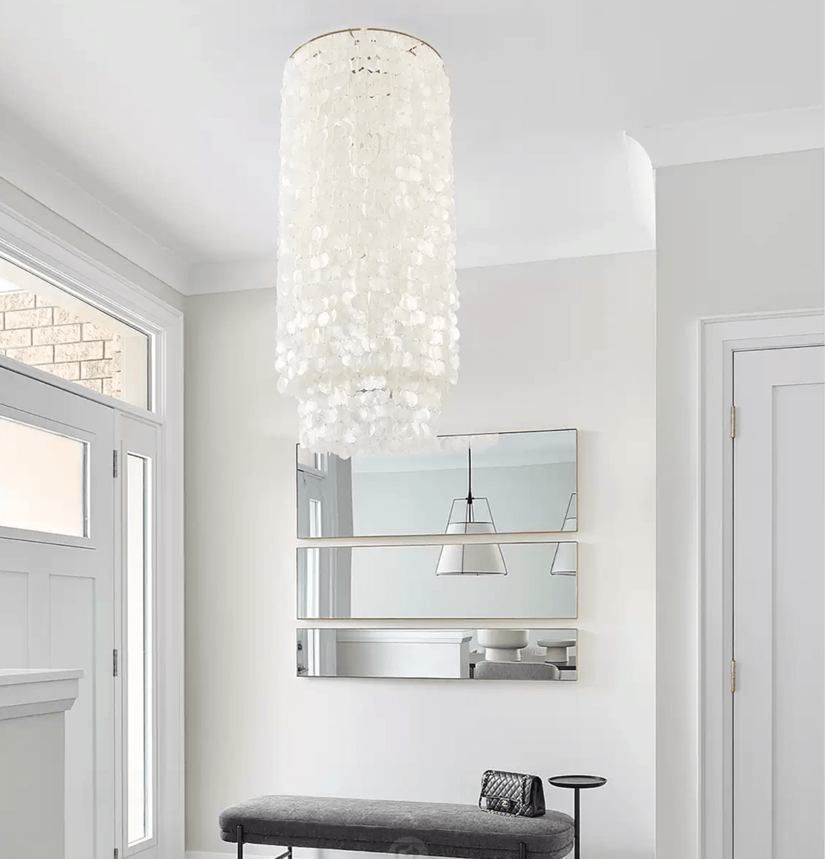 Zolt Luxurious Column Chandelier