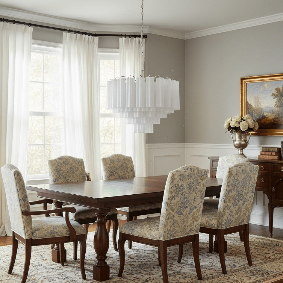 Bexy Glass Cascade Chandelier