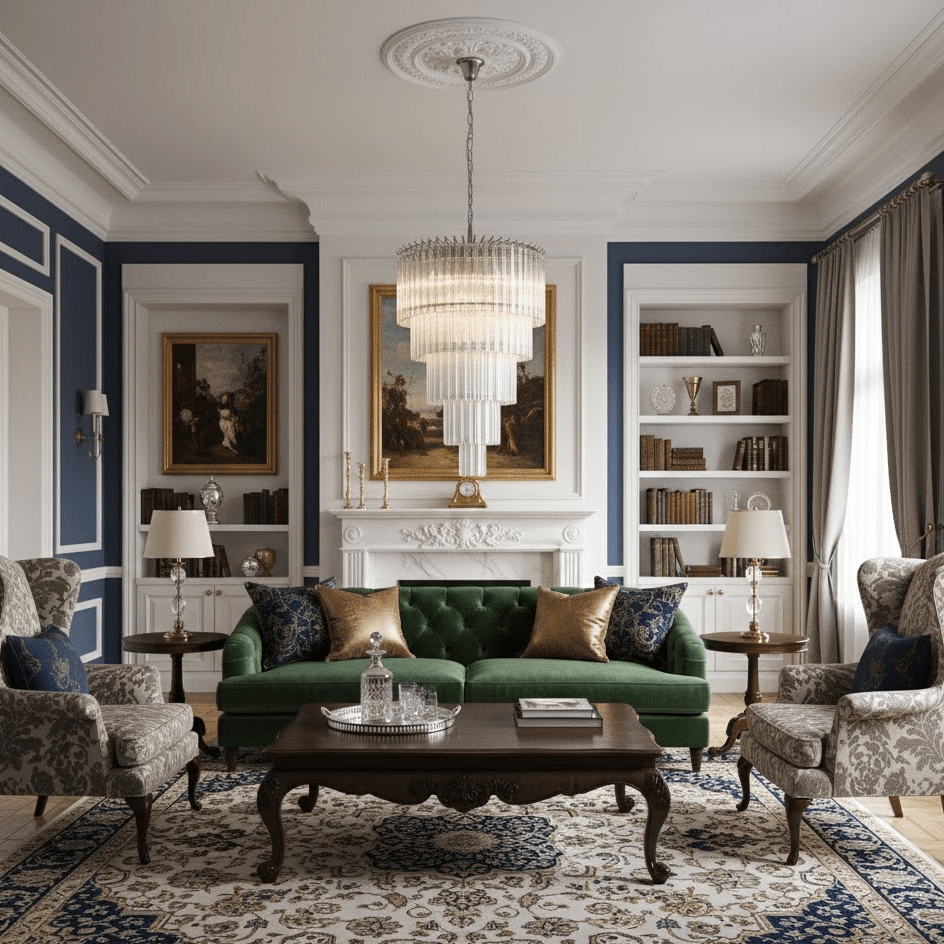 Qydr Luxurious Glass Chandelier