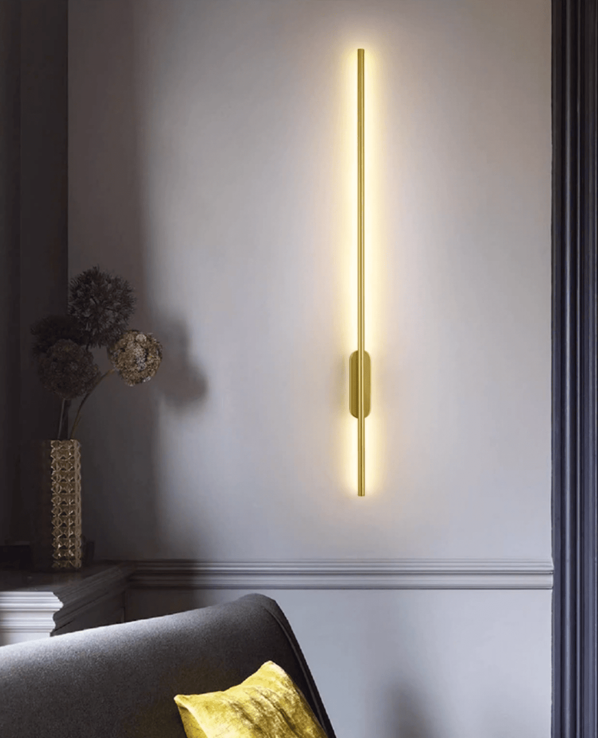 Nomk Black Line Rechargeable Wall Lamp