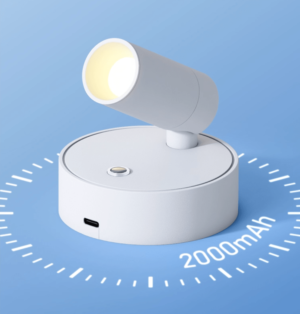 Dorv Pivot Rechargeable Acrylic Wall Light