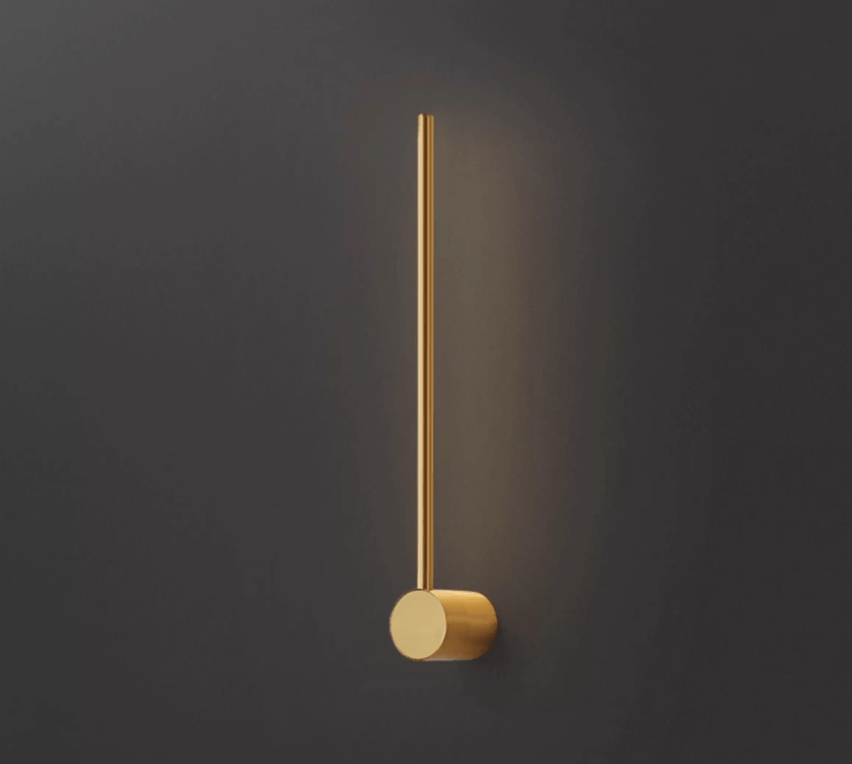 Nestx Brass Rod Minimalism Wall Lamp