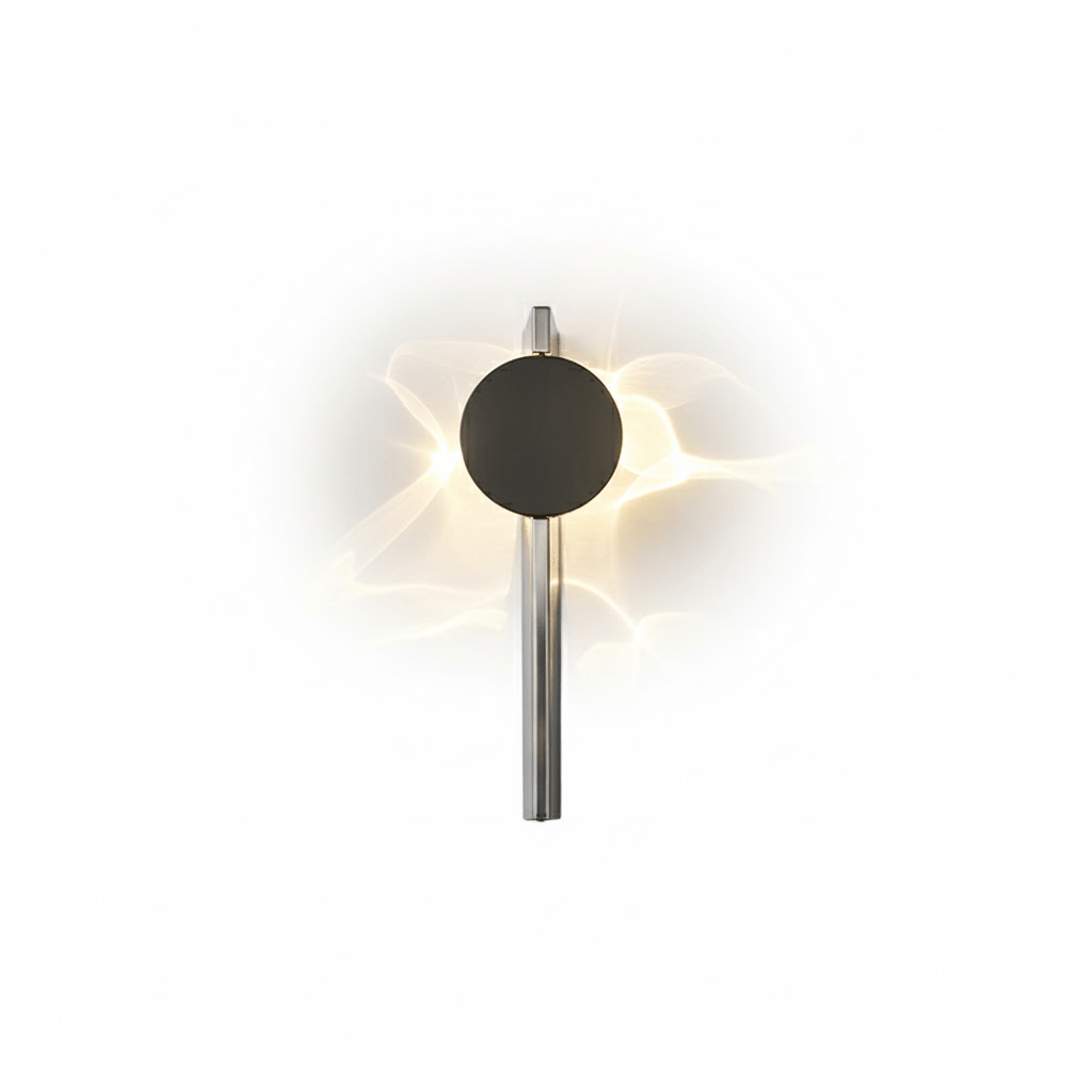 Pethr Wave Minimalist Steel Wall Lamp