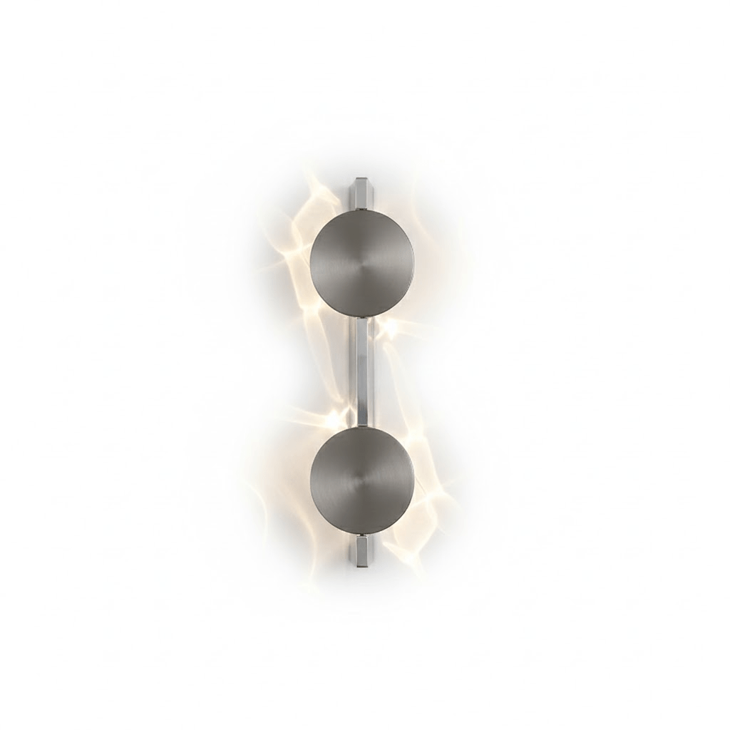 Pethr Wave Minimalist Steel Wall Lamp