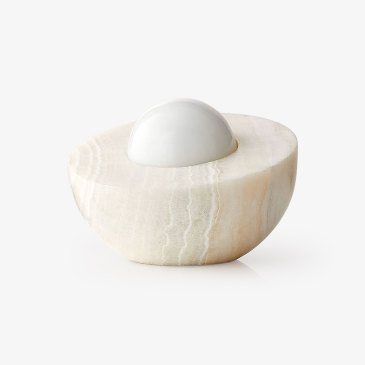 Fryle Jade Minimalist Halo Table Lamp