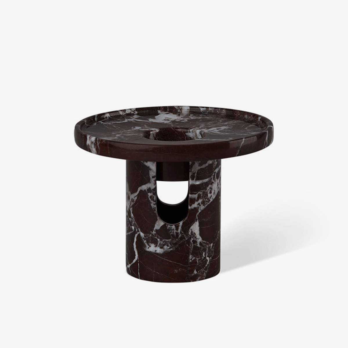 Calven Pillar Marble Candle Holder