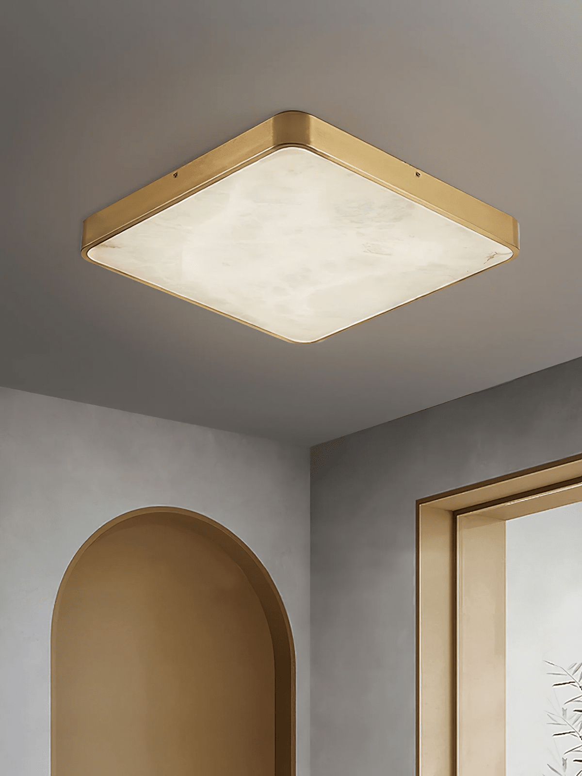 Calista Alabaster Ceiling Light