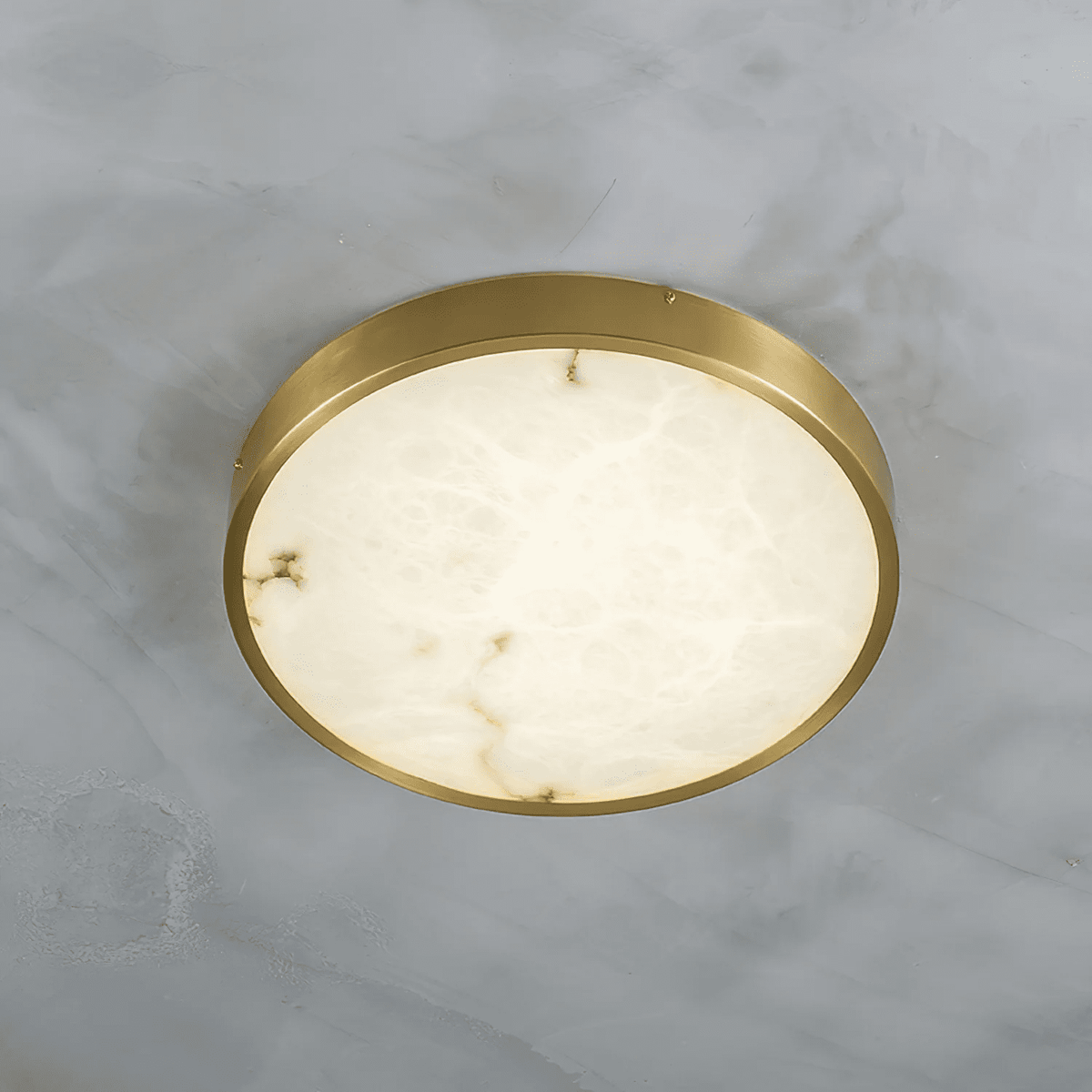 Calista Alabaster Ceiling Light