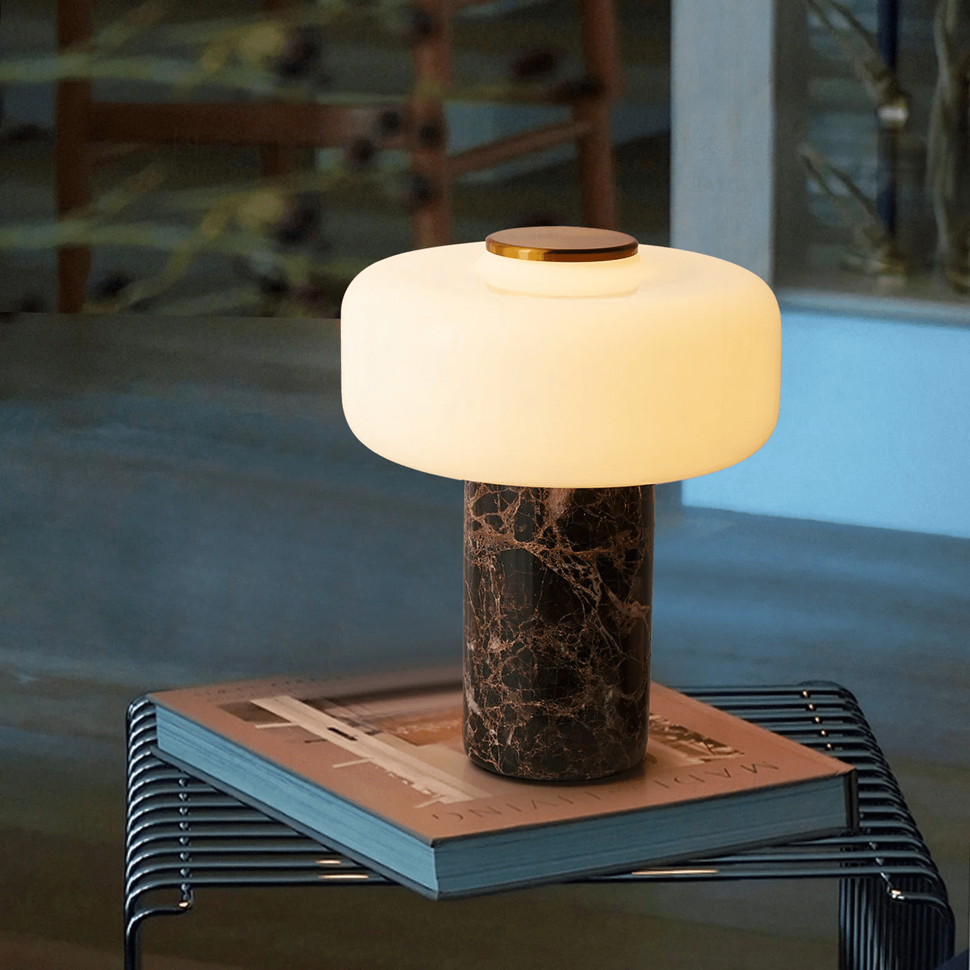 Orinshire Rechargeable Marble Table Lamp