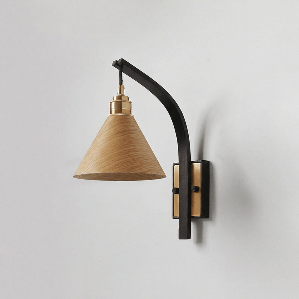 Hawmont Camber Arc Indoor Wall Light