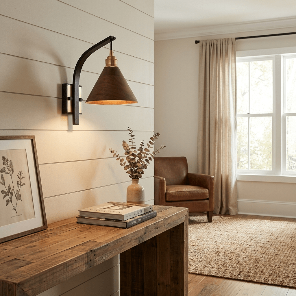 Hawmont Camber Arc Indoor Wall Light