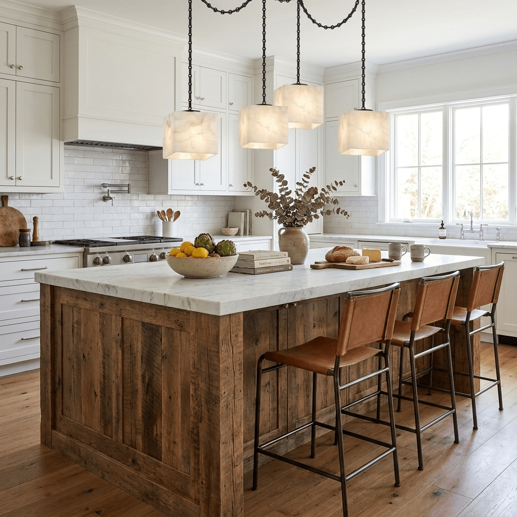 Octavian Cascade Chain Cube Chandelier