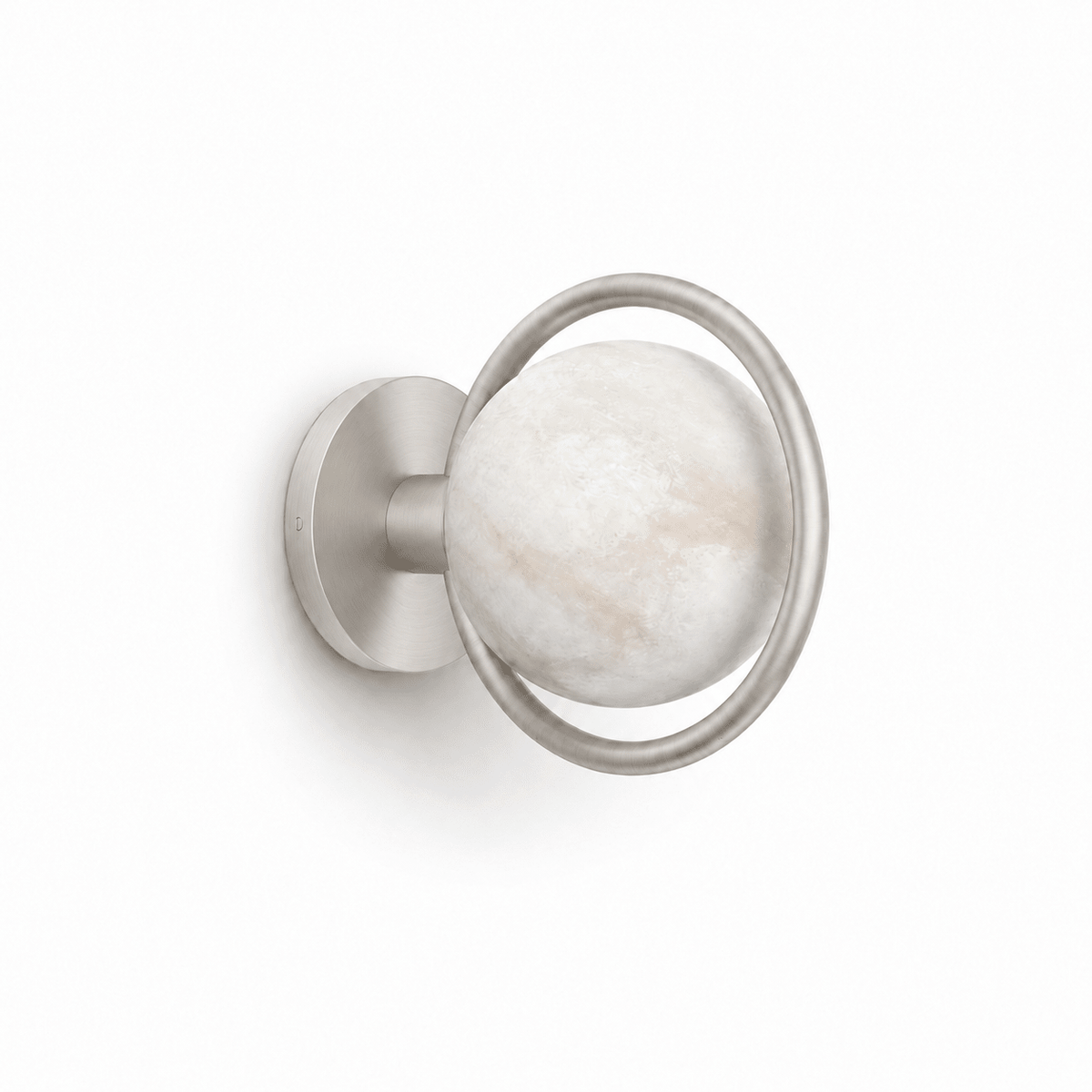 Alberira Ring Alabaster Wall Lamp