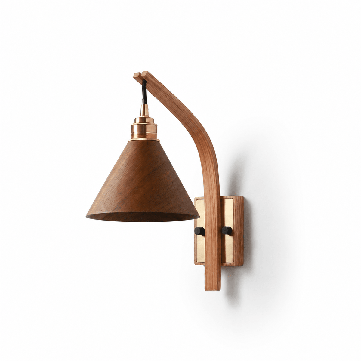 Hawmont Camber Arc Indoor Wall Light