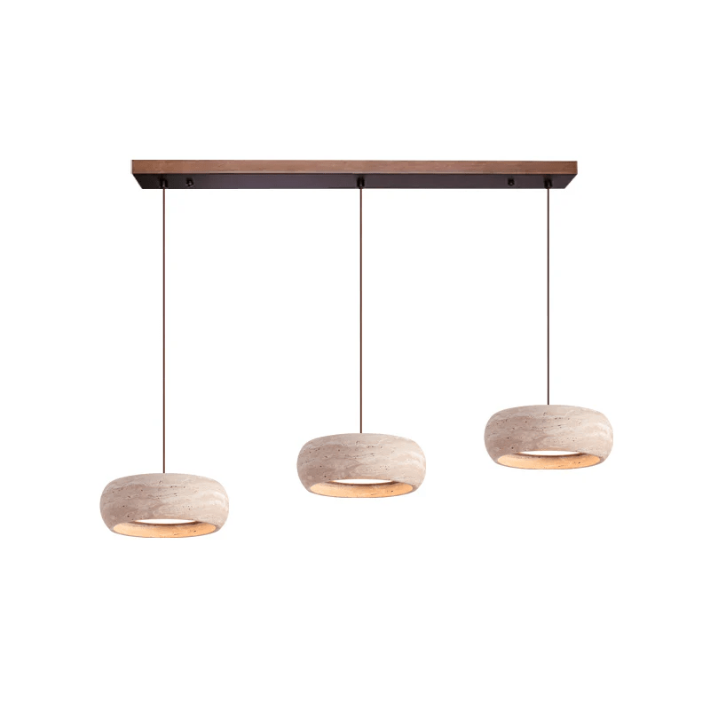 Briarwick Donut Travertine Pendant Light
