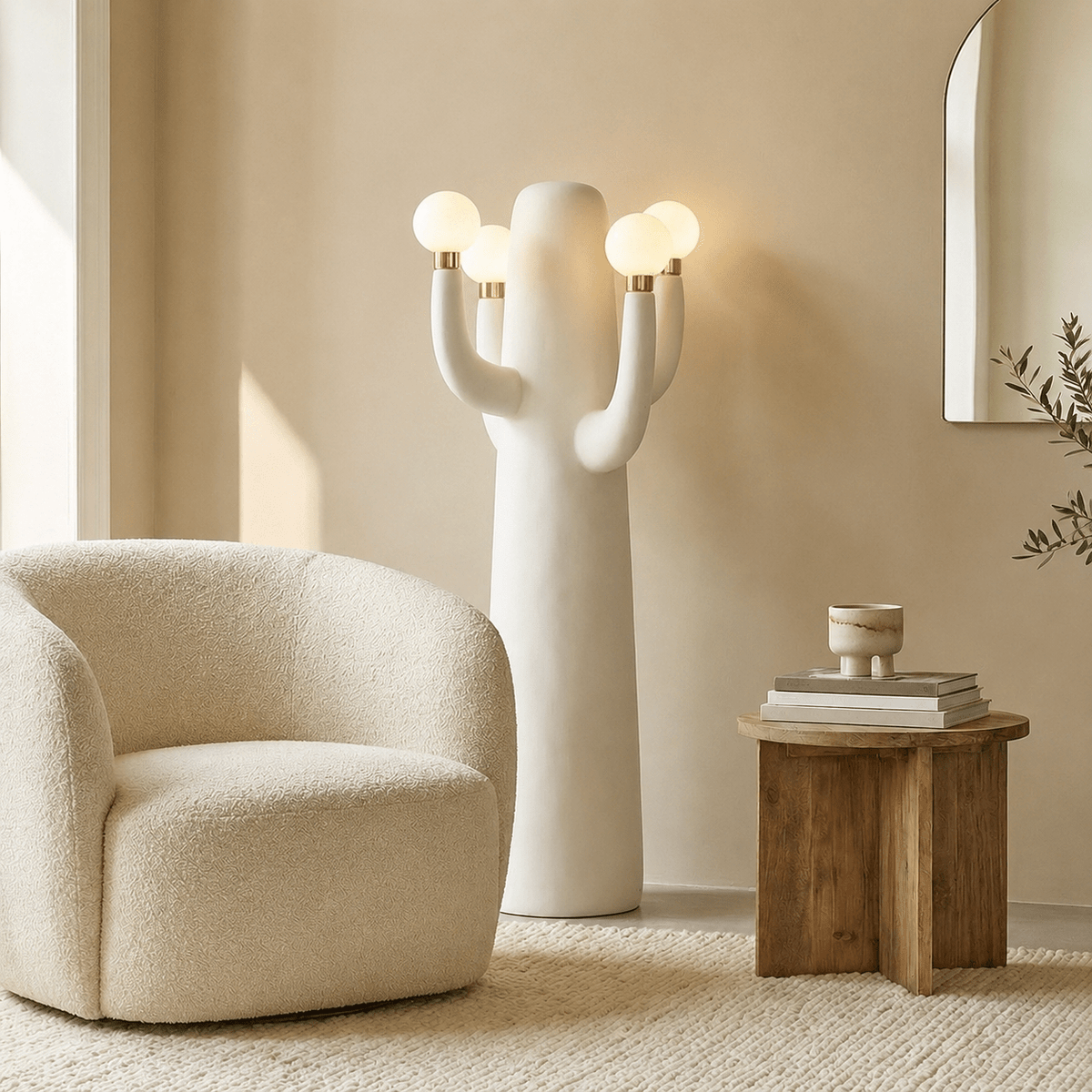 Solenna Art Cactus Floor Lamp