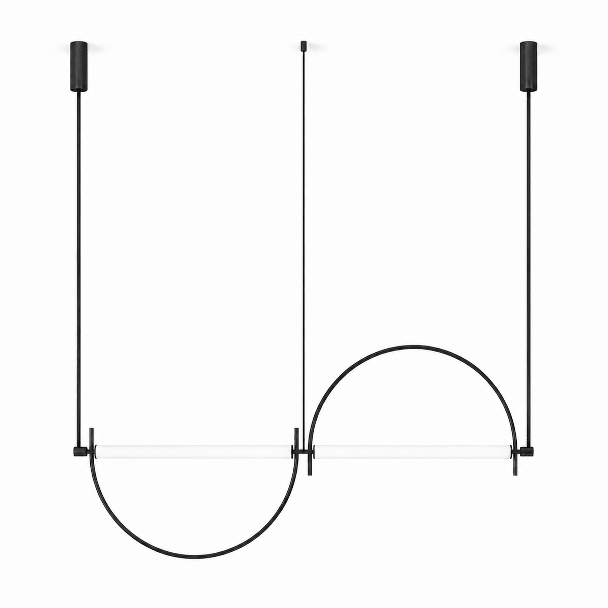 Arched Linear Led Chandelier
