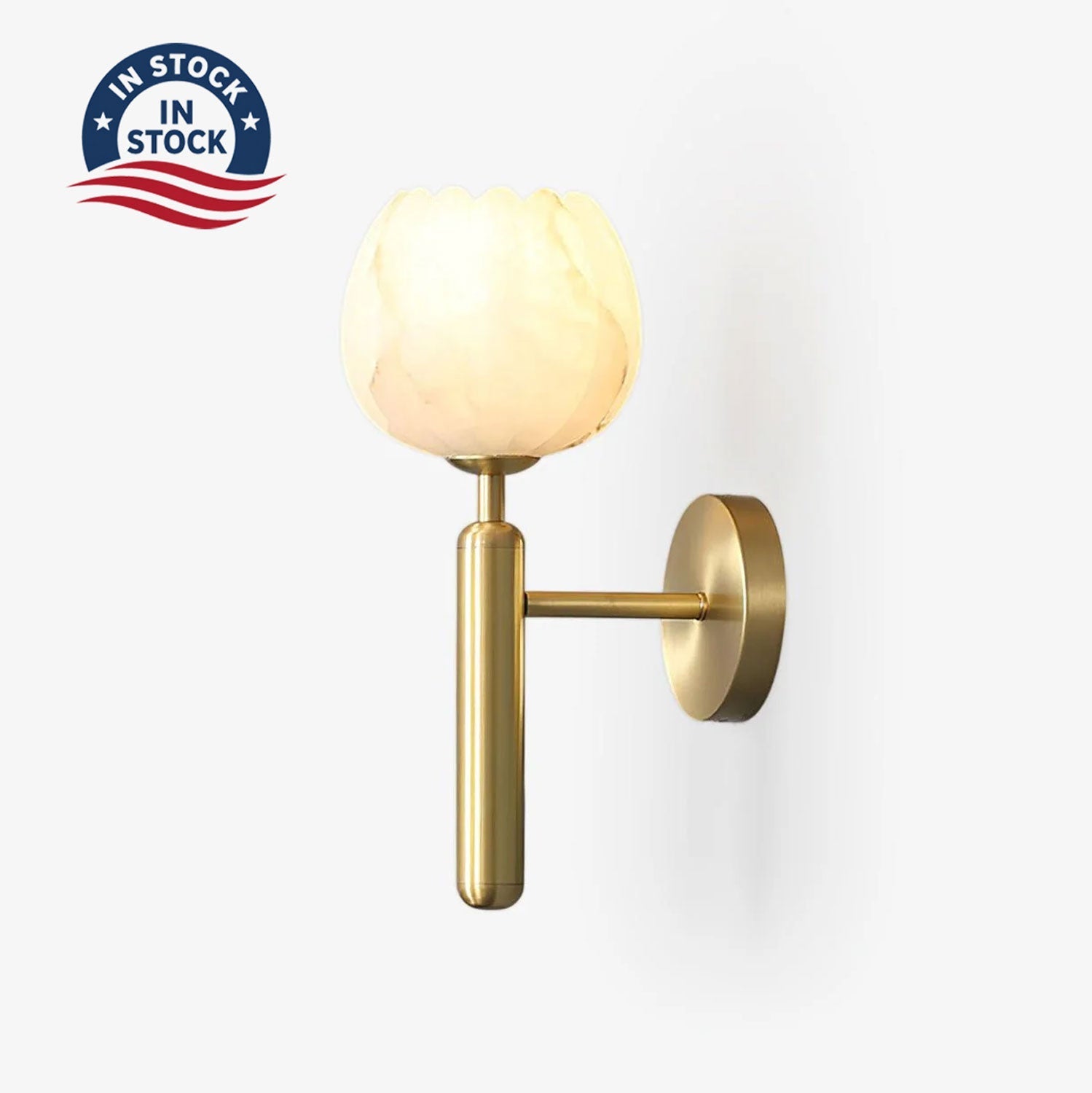 Aurewick Alabaster Indoor Wall Light