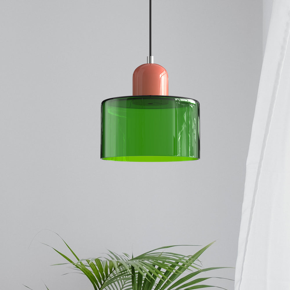 Valentina Modern Glass Kitchen Island Pendant Light - Neutral Decor