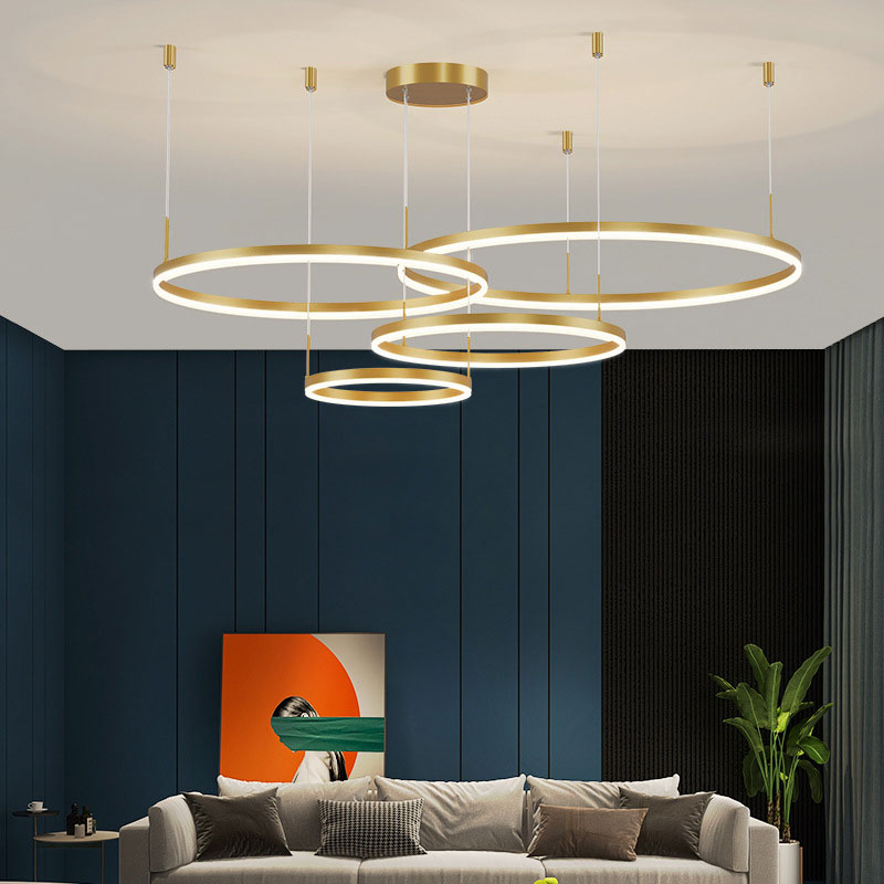 Arisha Modern Pendant Light Tir-Circle - Neutral Decor