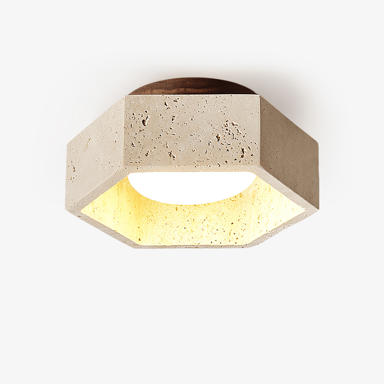 Noriaine Travertine Ceiling Light
