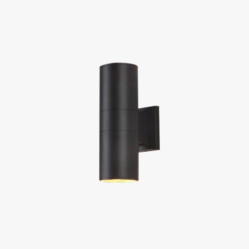 Ray Minimalist Double-headed LED Outdoor Wall Lamp Glass Garden Corridor - Neutral Decor
