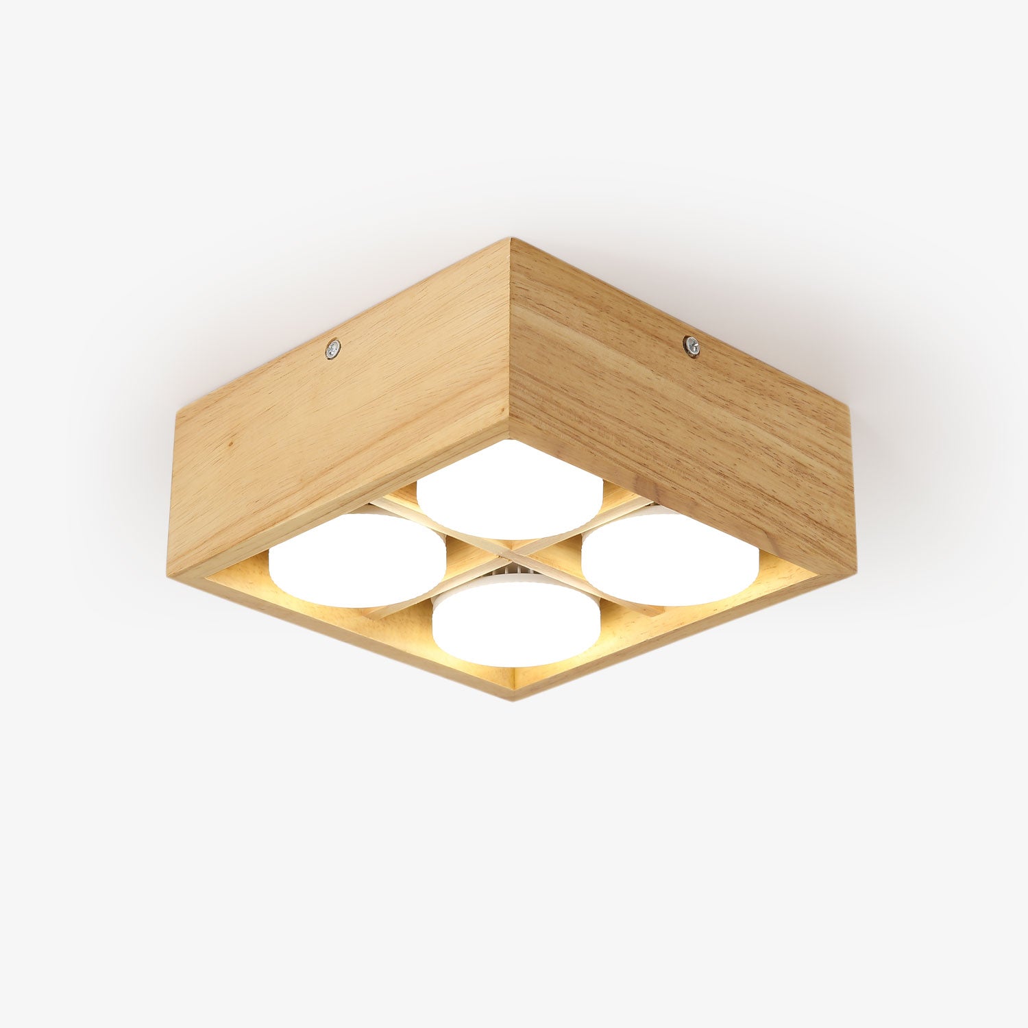 Eliza Minimalist Wood Ceiling Light