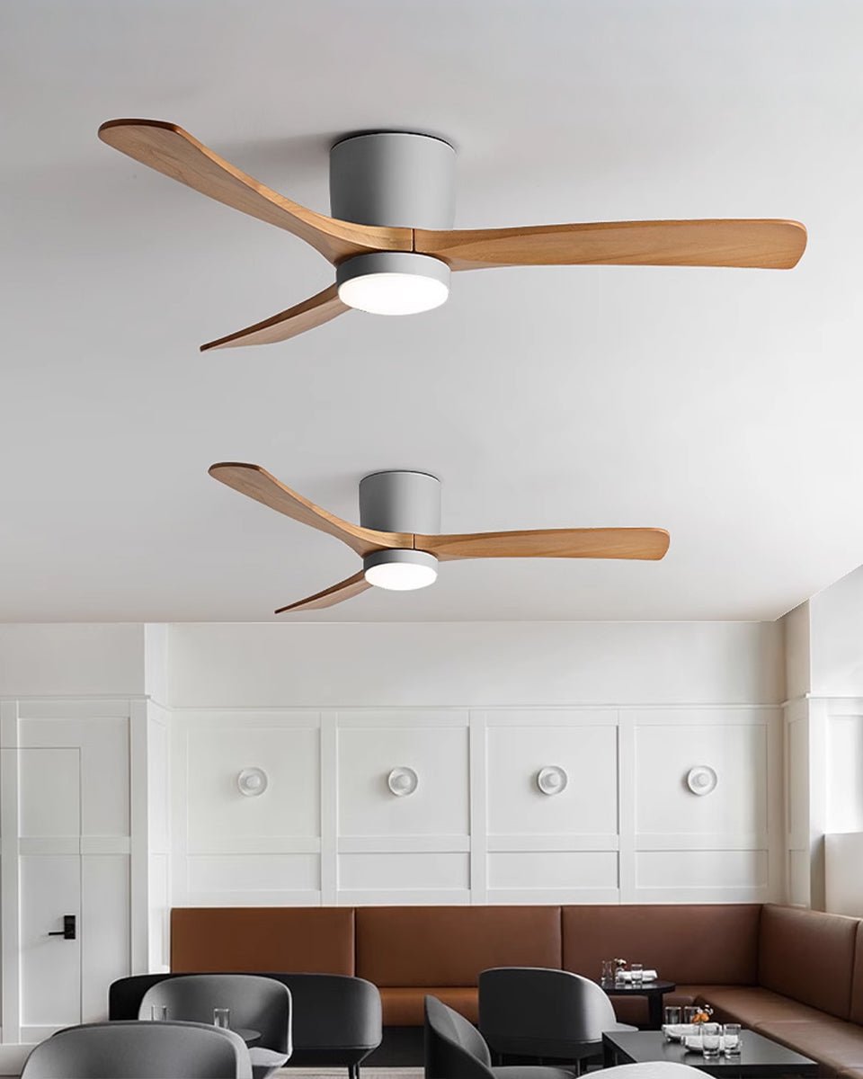 Dovervale Wooden Ceiling Fan Light