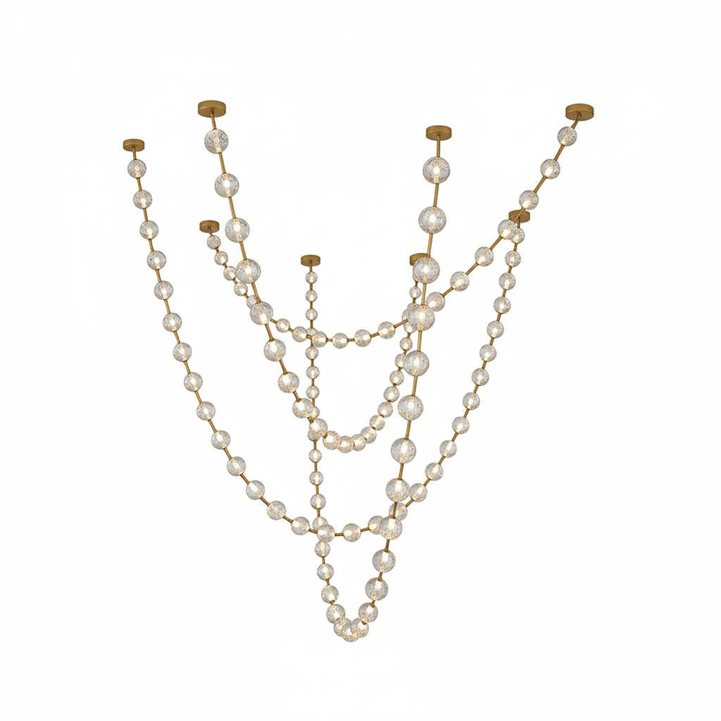 Lindencourt Strand Necklace Chandelier
