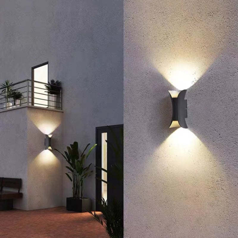 Ray Modern LED Outdoor Wall Light Garden Corridor - Neutral Decor