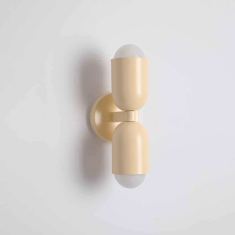 Valentina Modern Art Decoration Double-Headed Colorful Wall Lamp - Neutral Decor