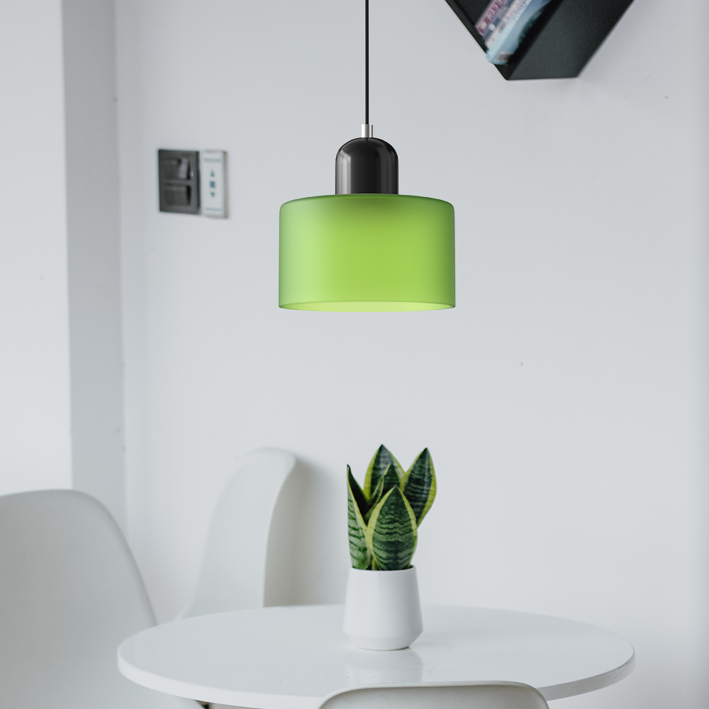 Valentina Modern Glass Kitchen Island Pendant Light - Neutral Decor