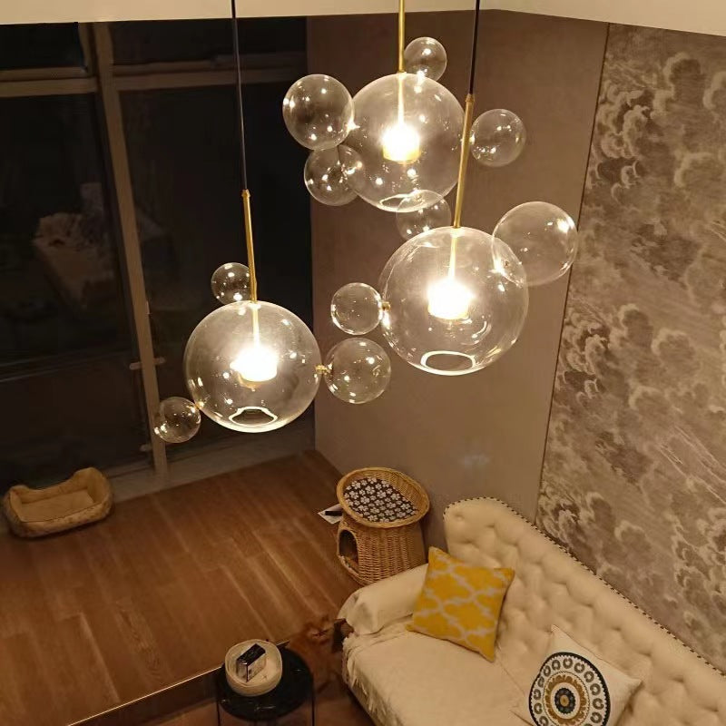Valentina Modern Bubble Pendant Light - Neutral Decor