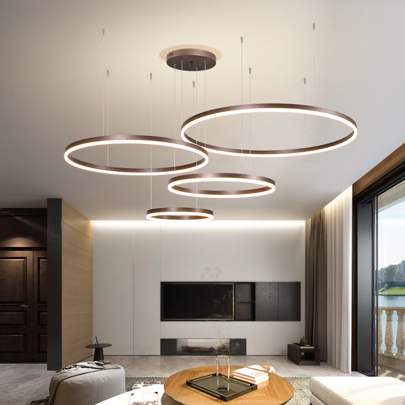 Arisha Modern Pendant Light Tir-Circle - Neutral Decor