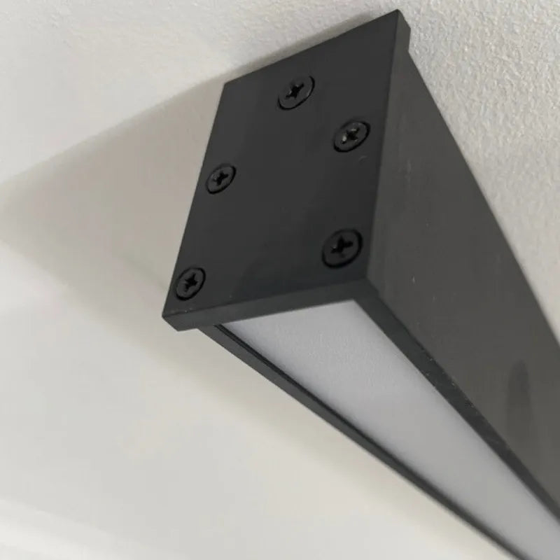 Solin Linear Black Ceiling Light/Wall Light - Neutral Decor