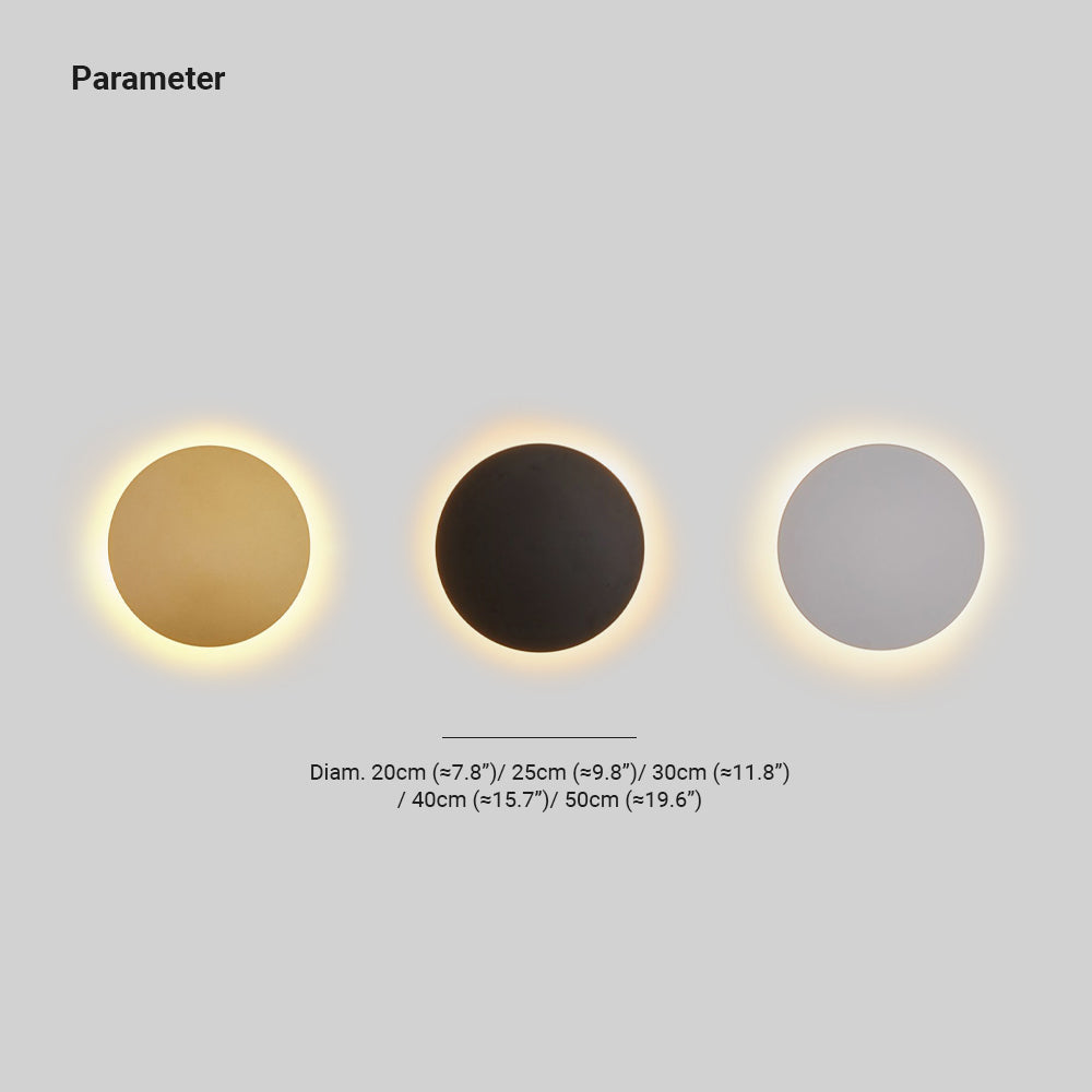 Ray Modern Round Wall Mounted Lamp, , Bedside/Living Room - Neutral Decor