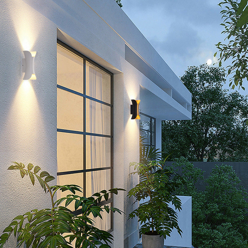 Ray Modern LED Outdoor Wall Light Garden Corridor - Neutral Decor