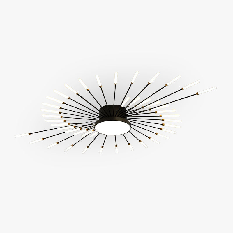 Arisha Modern Home Decoration Fireworks LED Ceiling Light - Neutral Decor