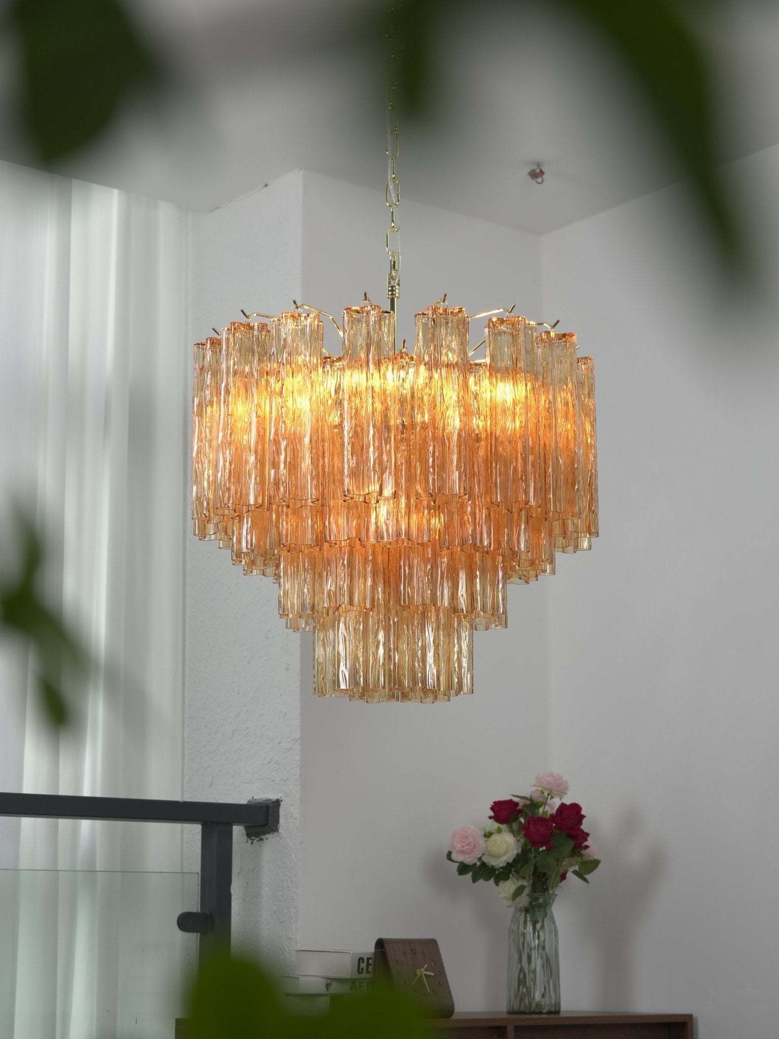 Bexy Glass Cascade Chandelier
